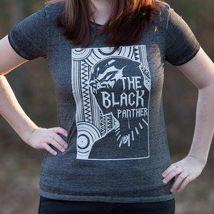 Black Panther Screen Tshirt NWOT, Sizes M, L